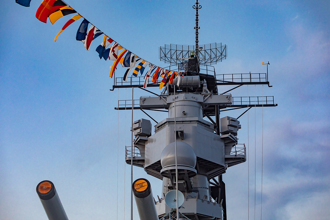 Mighty Mo Superstructure Unveiled Uss Missouri En