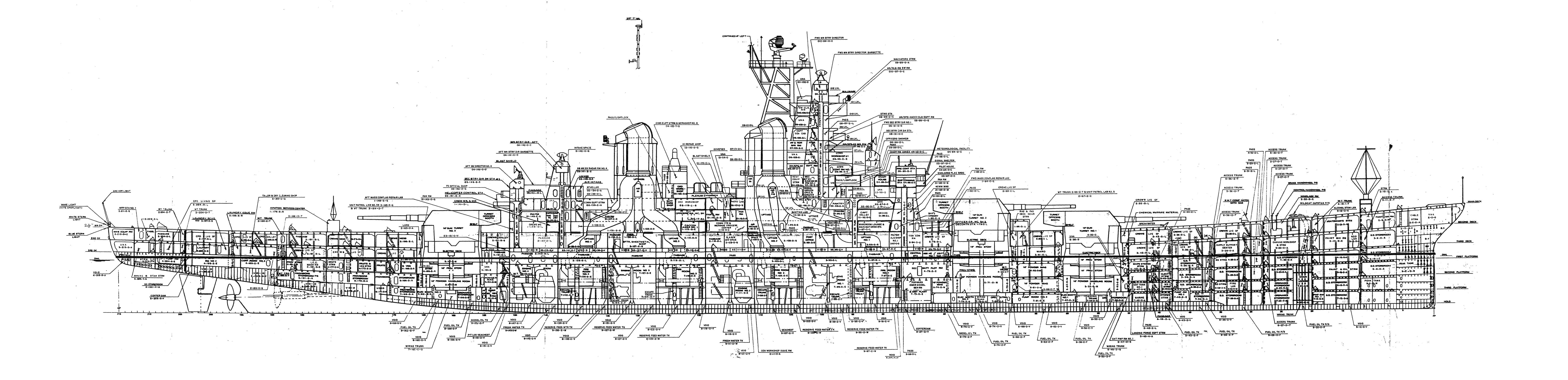 As-Built Blueprints - USS Missouri